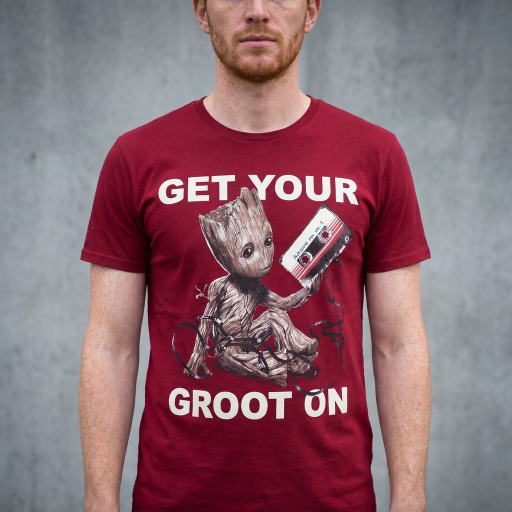 Productafbeelding Guardians of the Galaxy - Groot T-shirt rood