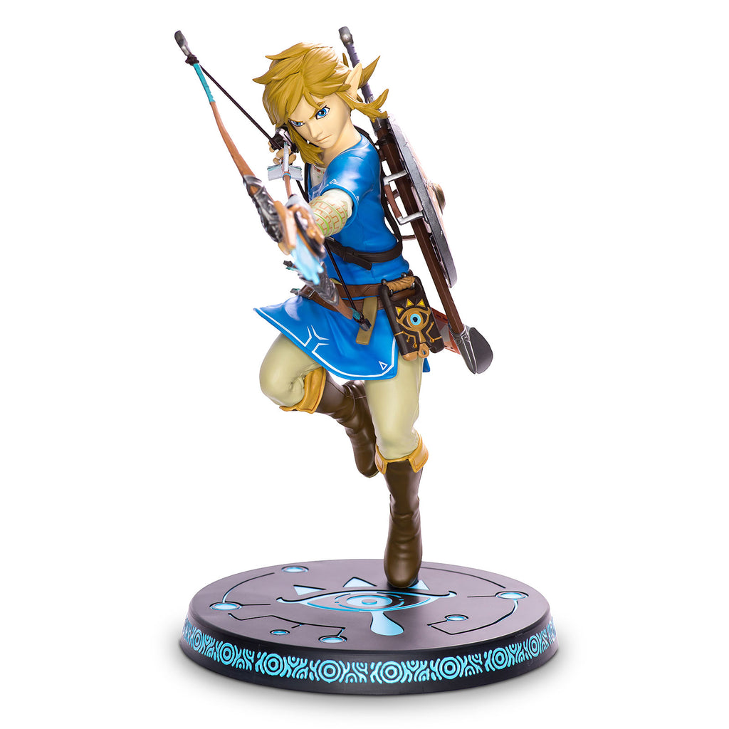 Productafbeelding Zelda - Link Breath of the Wild Figuur met Diorama
