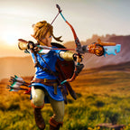 Productafbeelding Zelda - Link Breath of the Wild Figuur met Diorama