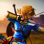 Productafbeelding Zelda - Link Breath of the Wild Figuur met Diorama