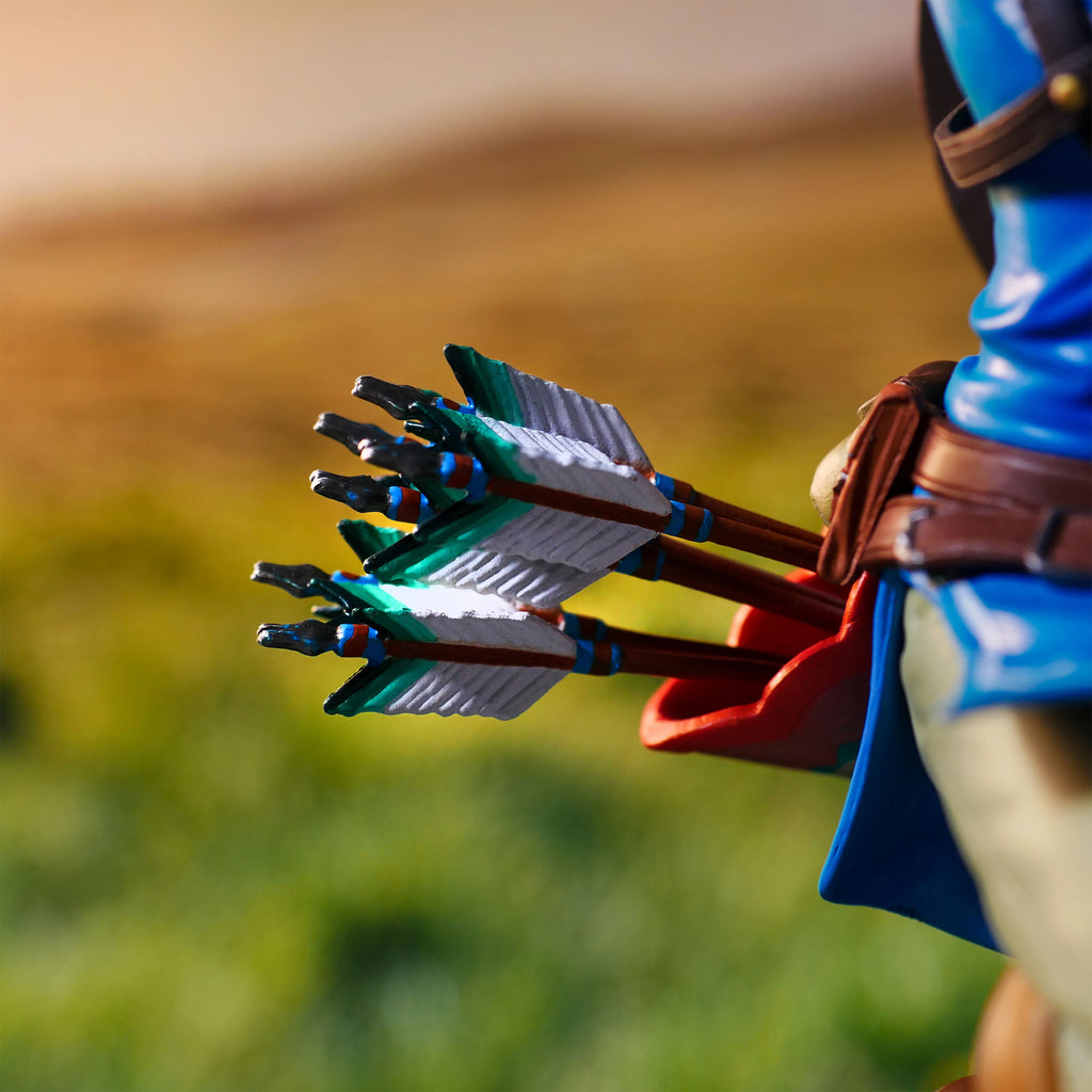 Productafbeelding Zelda - Link Breath of the Wild Figuur met Diorama