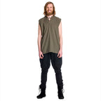 Product image Medieval lace-up shirt sleeveless olive