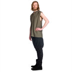 Product image Medieval lace-up shirt sleeveless olive