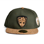 Productafbeelding Guardians of the Galaxy - Groot Snapback Cap Kurk