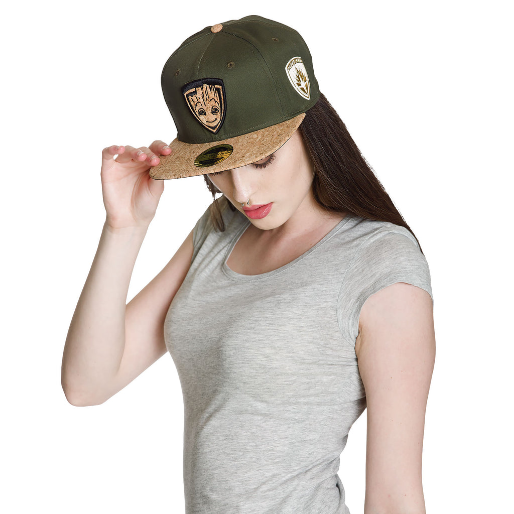 Productafbeelding Guardians of the Galaxy - Groot Snapback Cap Kurk