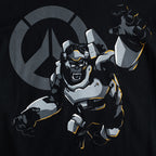 Productafbeelding Overwatch - Winston Aanval T-shirt zwart
