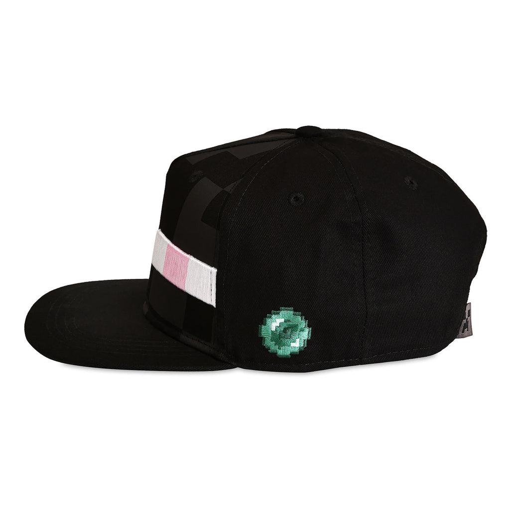 Productafbeelding Minecraft - Enderman Snapback Cap voor kinderen zwart