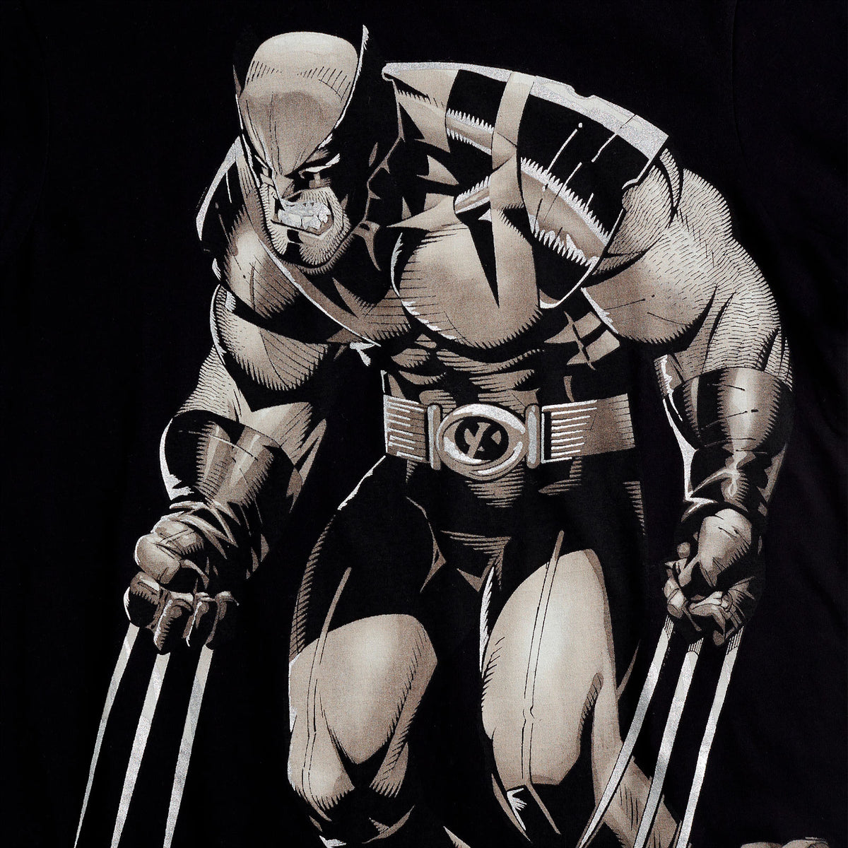 Productafbeelding Wolverine - Claws Volledige Maat T-Shirt Zwart