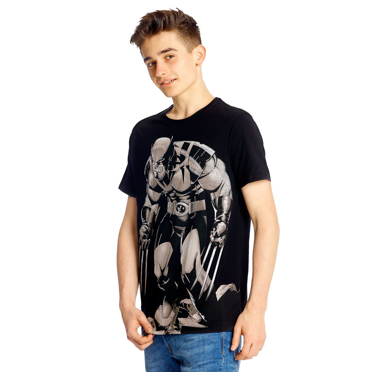 Productafbeelding Wolverine - Claws Volledige Maat T-Shirt Zwart