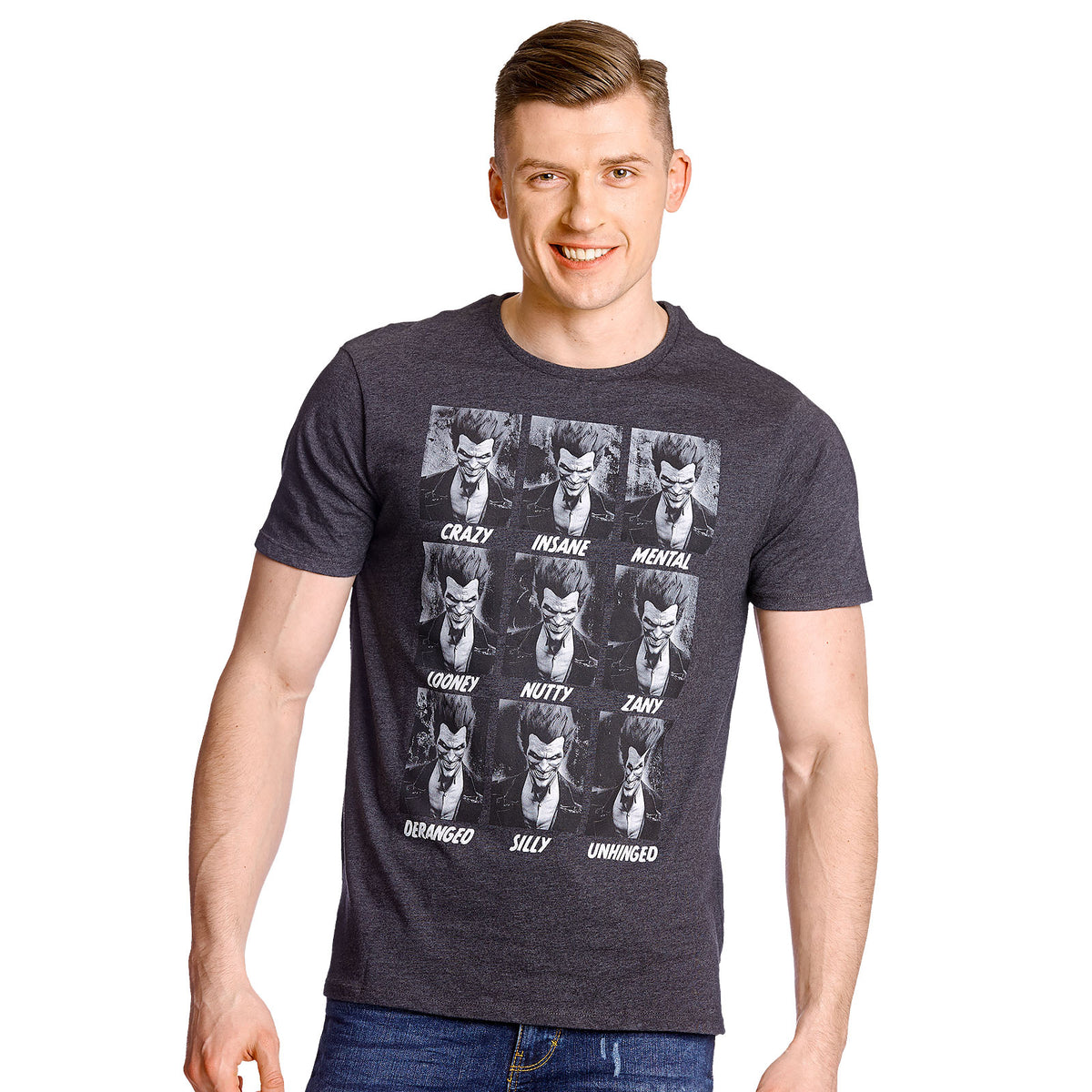 Productafbeelding Batman - Emoties van Joker T-Shirt