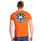 Productafbeelding Dragon Ball - Kaio Distressed T-shirt oranje