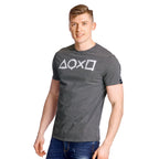 Productafbeelding PlayStation - Knoppen T-shirt grijs