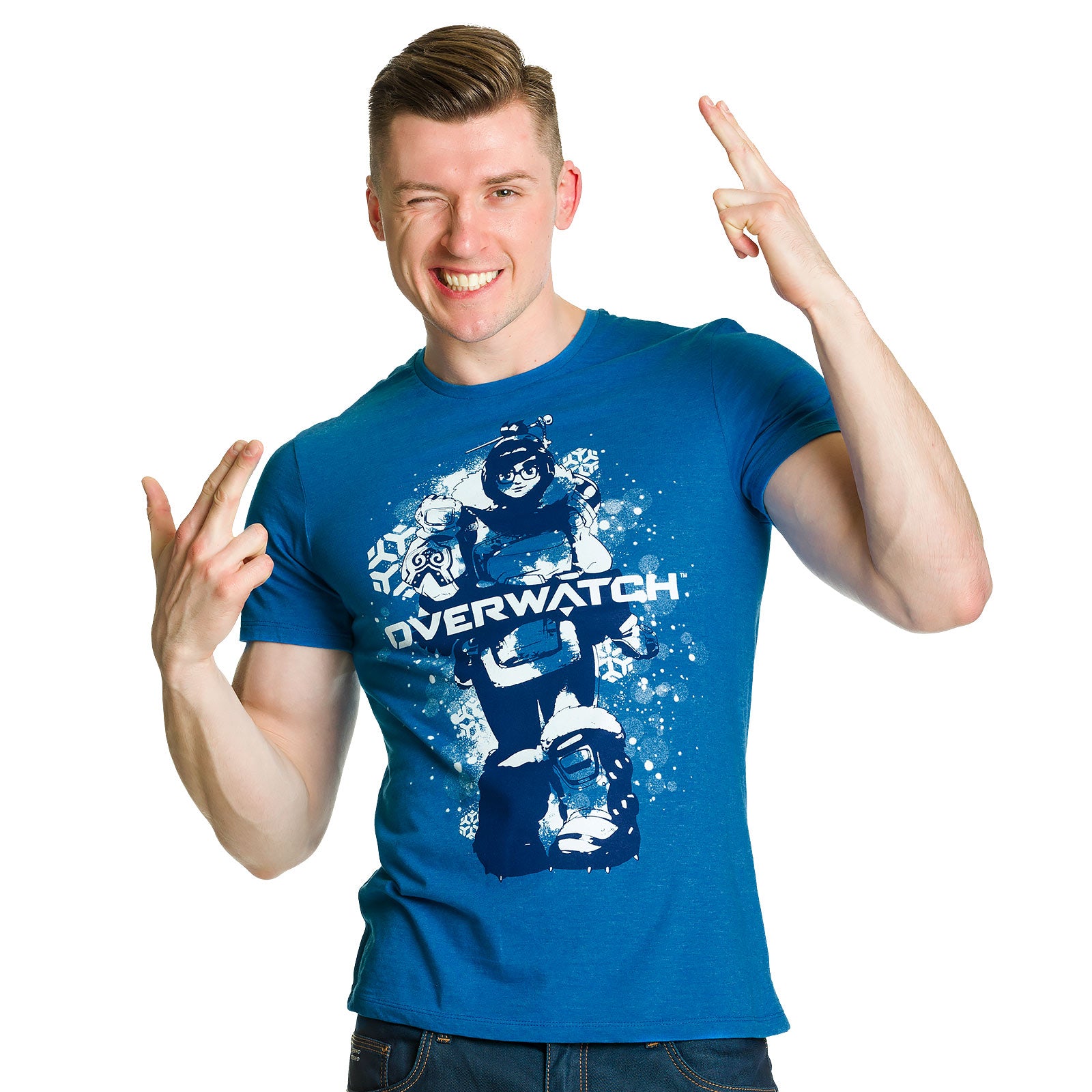 Productafbeelding Overwatch - Mei T-shirt blauw
