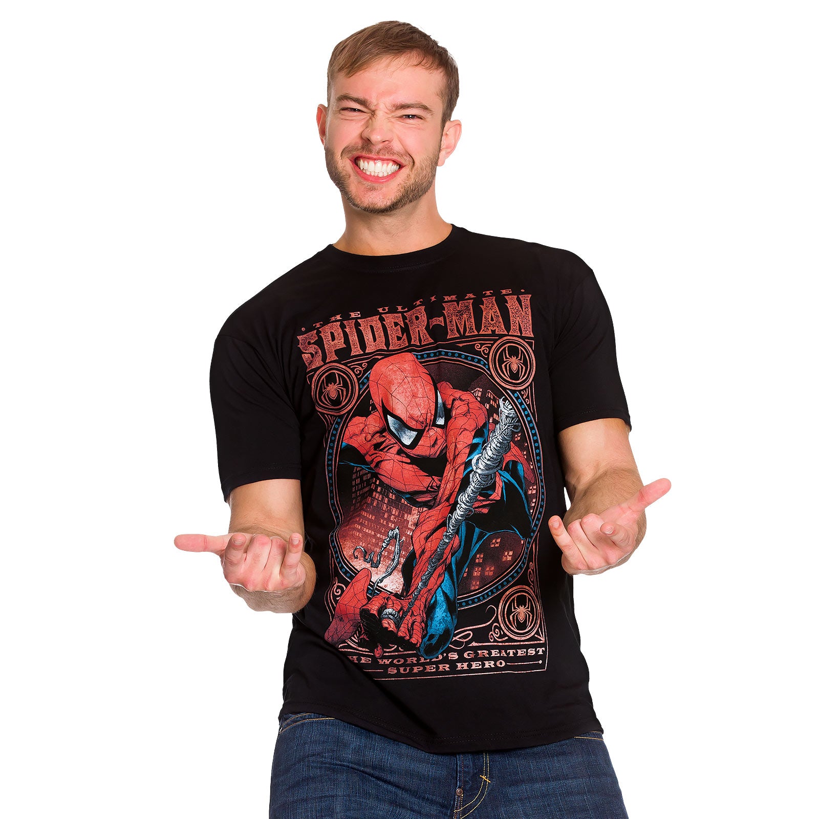 Productafbeelding Spider-Man - Grootste Superheld T-shirt zwart