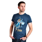 Productafbeelding Zelda - Breath of the Wild Link T-Shirt blauw