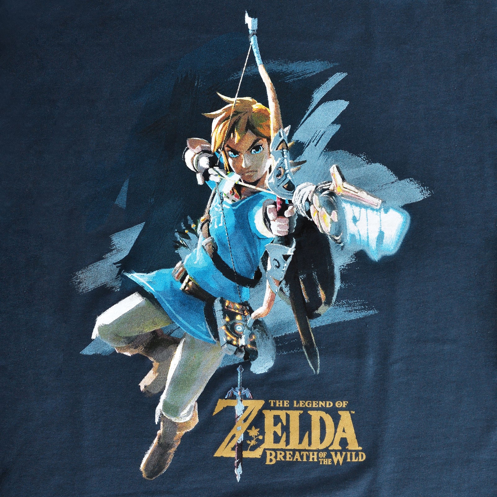 Productafbeelding Zelda - Breath of the Wild Link T-Shirt blauw