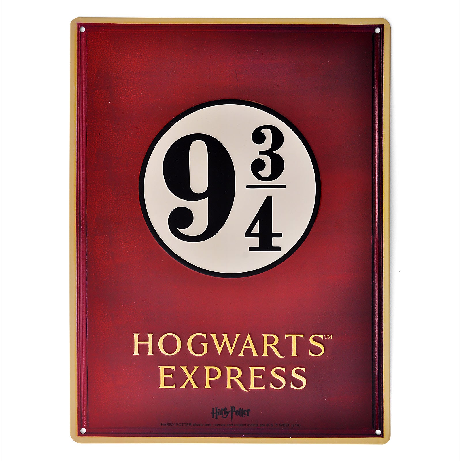Productafbeelding Harry Potter - Perron 9 3/4 Hogwarts Express Bord