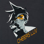 Productafbeelding Overwatch - Tracer T-Shirt grijs