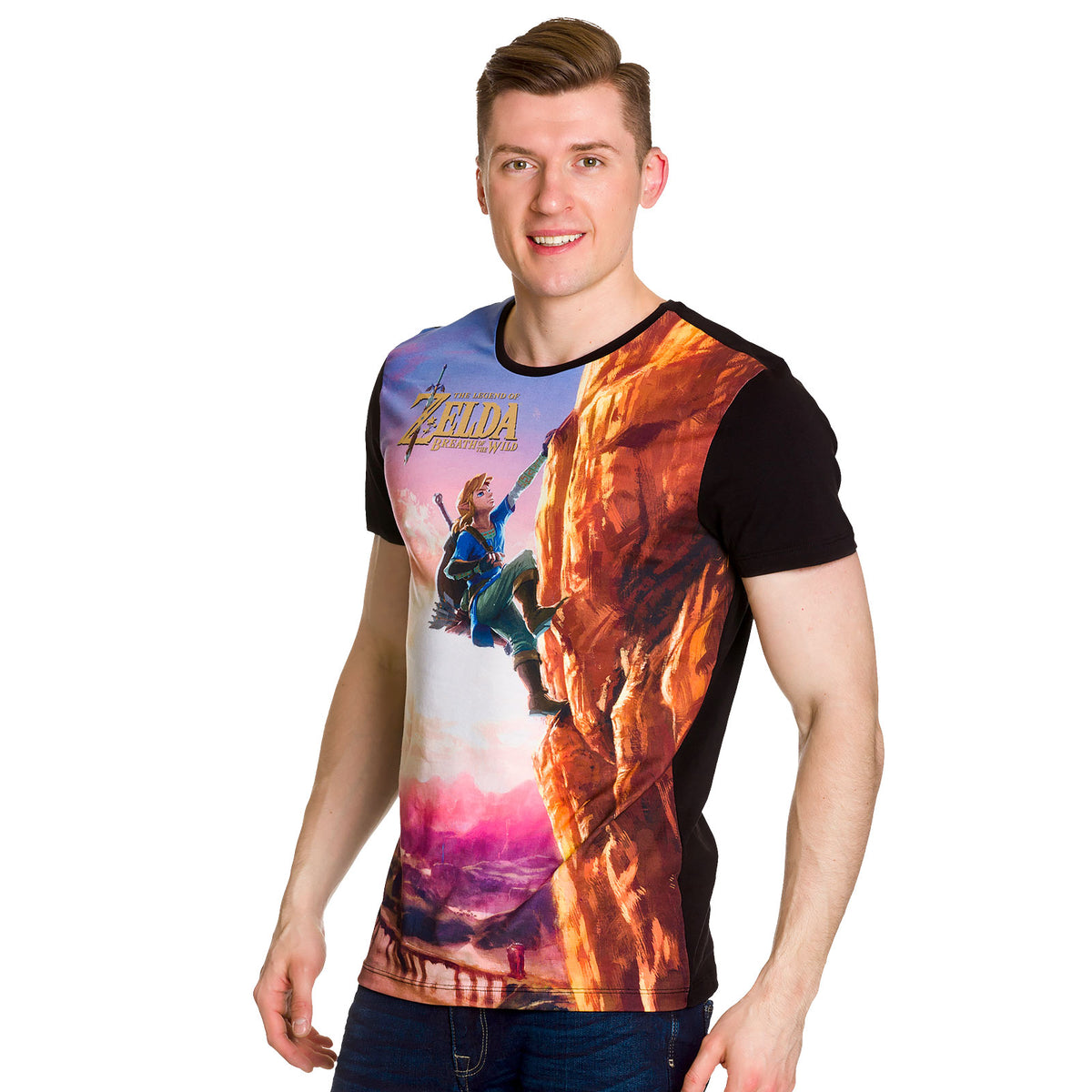 Productafbeelding Zelda - Breath of the Wild Link Full Size T-Shirt