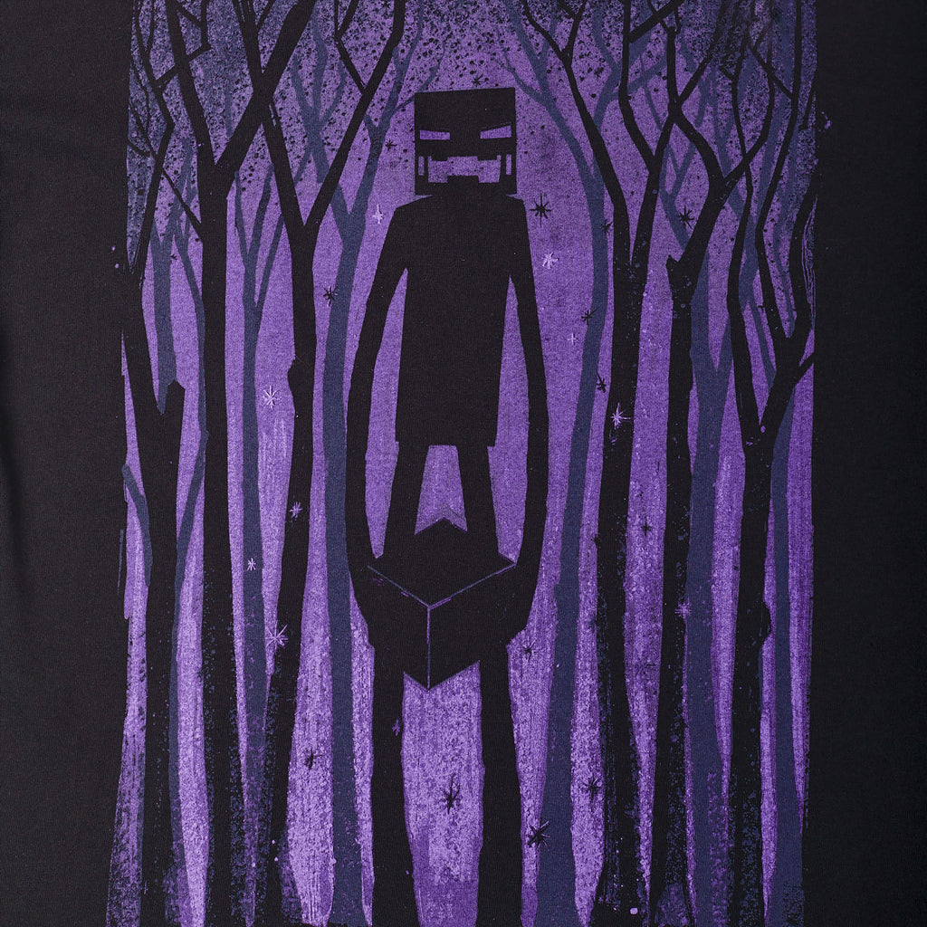 Product image Minecraft - Enderman Shadow Children's T-Shirt Black