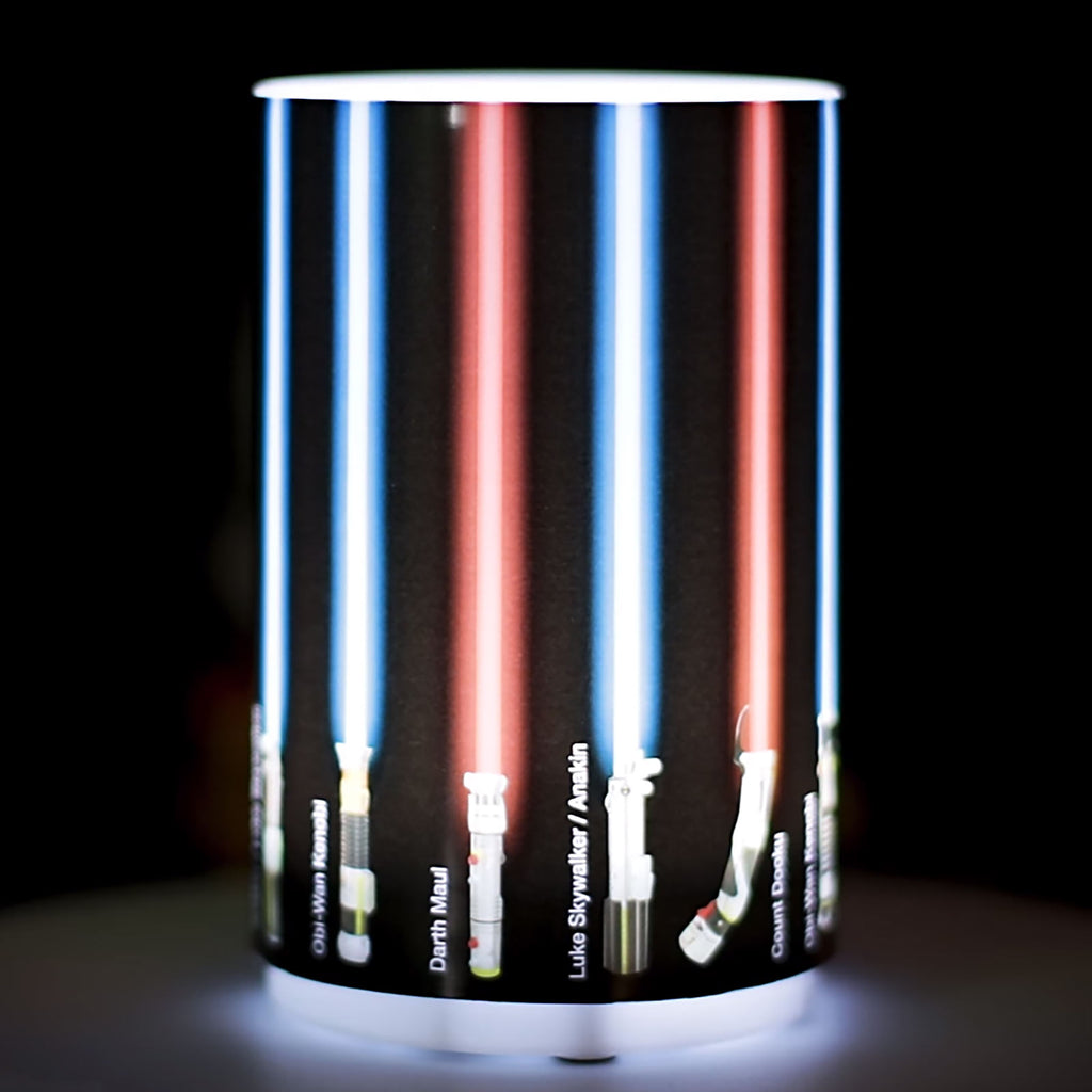 Productafbeelding Star Wars - Mini Lichtzwaard Tafellamp met Geluid