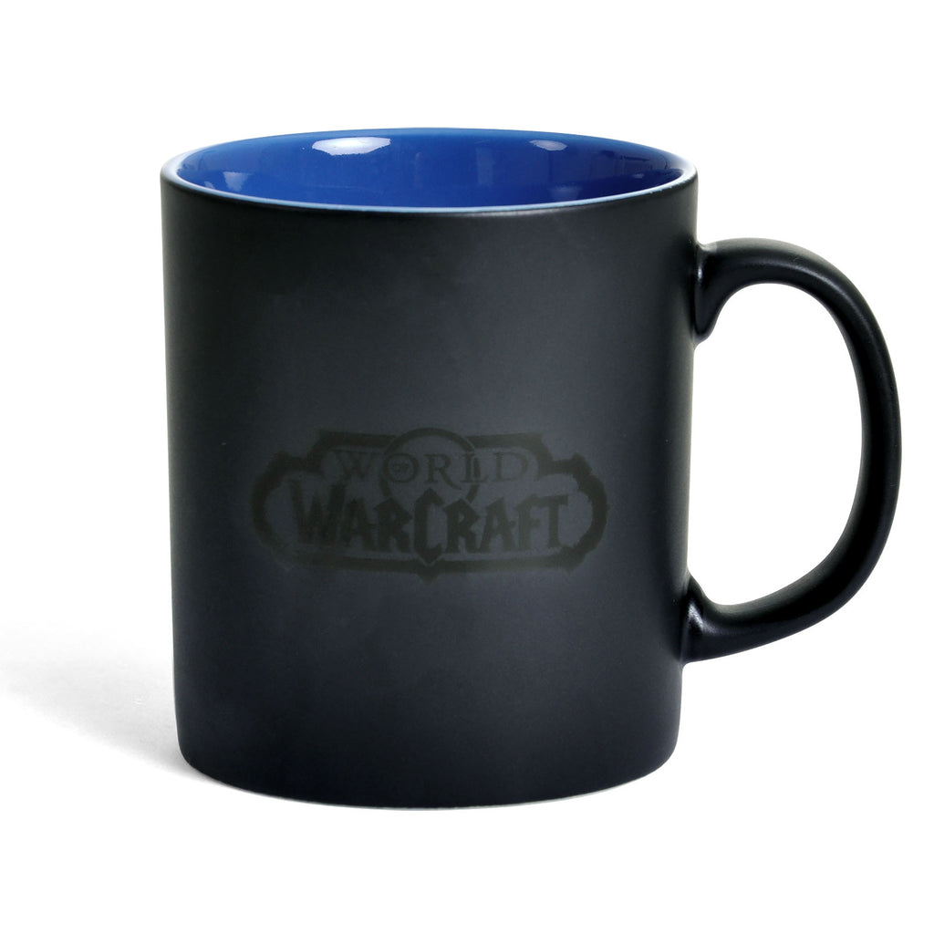 Productafbeelding Warcraft - Alliance Logo Mok zwart blauw