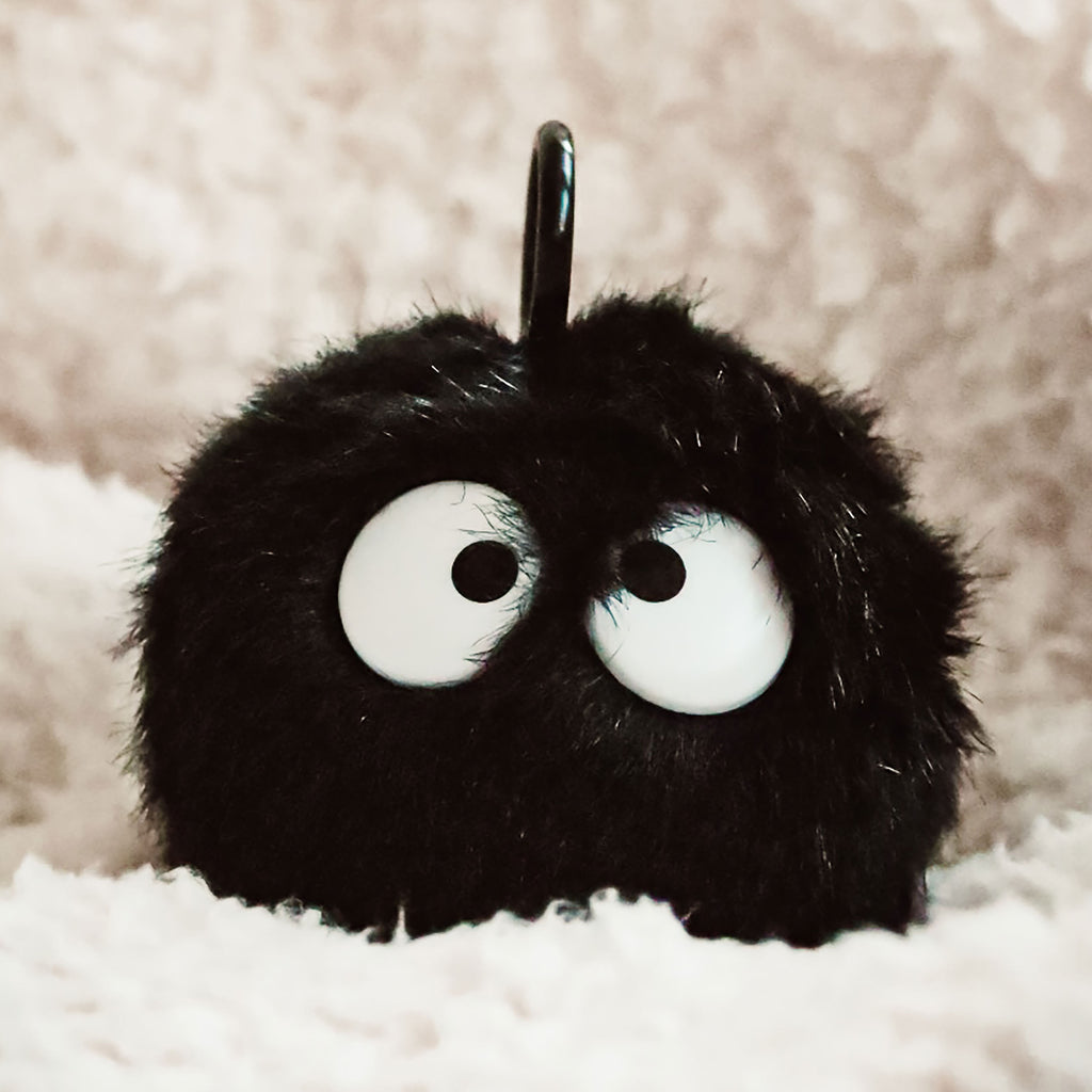 Productafbeelding Totoro - Roetmannetje Pluche Figuur met Trileffect Zwart