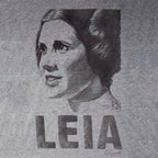Productafbeelding Star Wars - Leia Sketch T-shirt grijs
