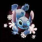 Productafbeelding Lilo & Stitch - Stitch dames losvallend T-shirt zwart