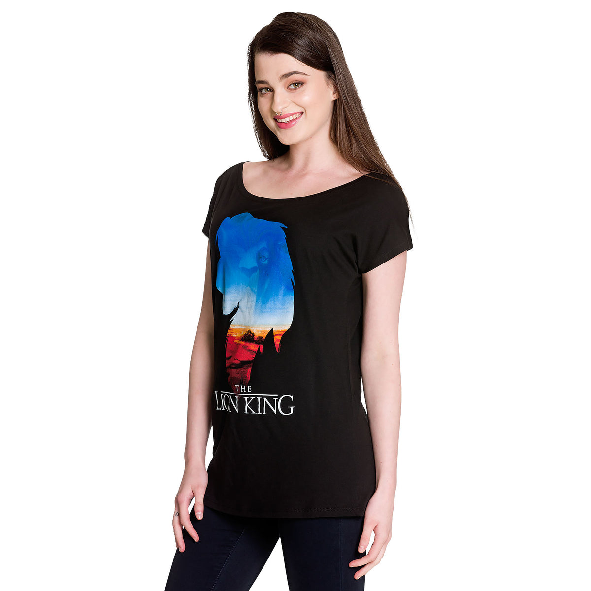 Productafbeelding Lion King - Kings World dames loszittend T-shirt