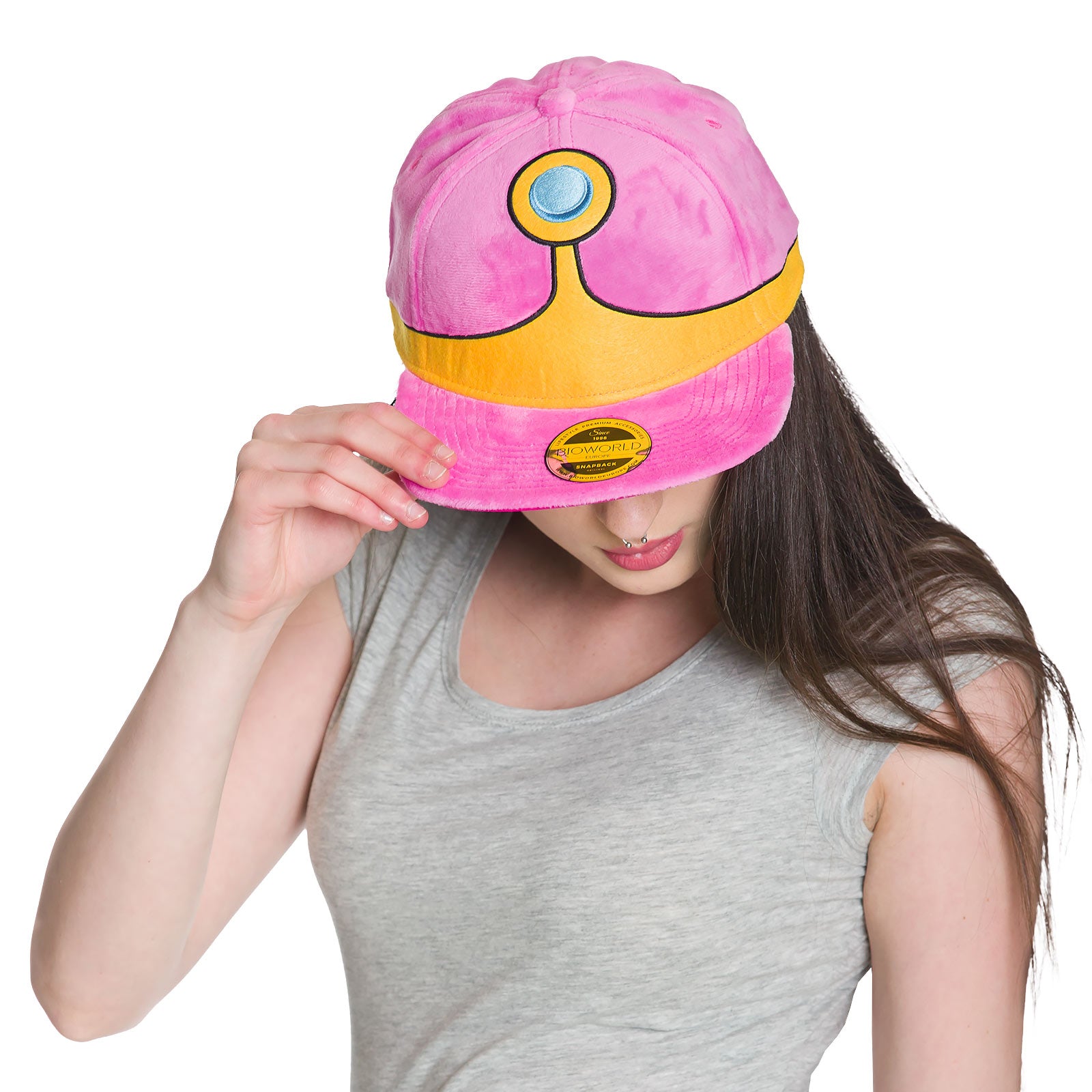 Productafbeelding Adventure Time - Prinses Bubblegum Snapback Cap Pluche