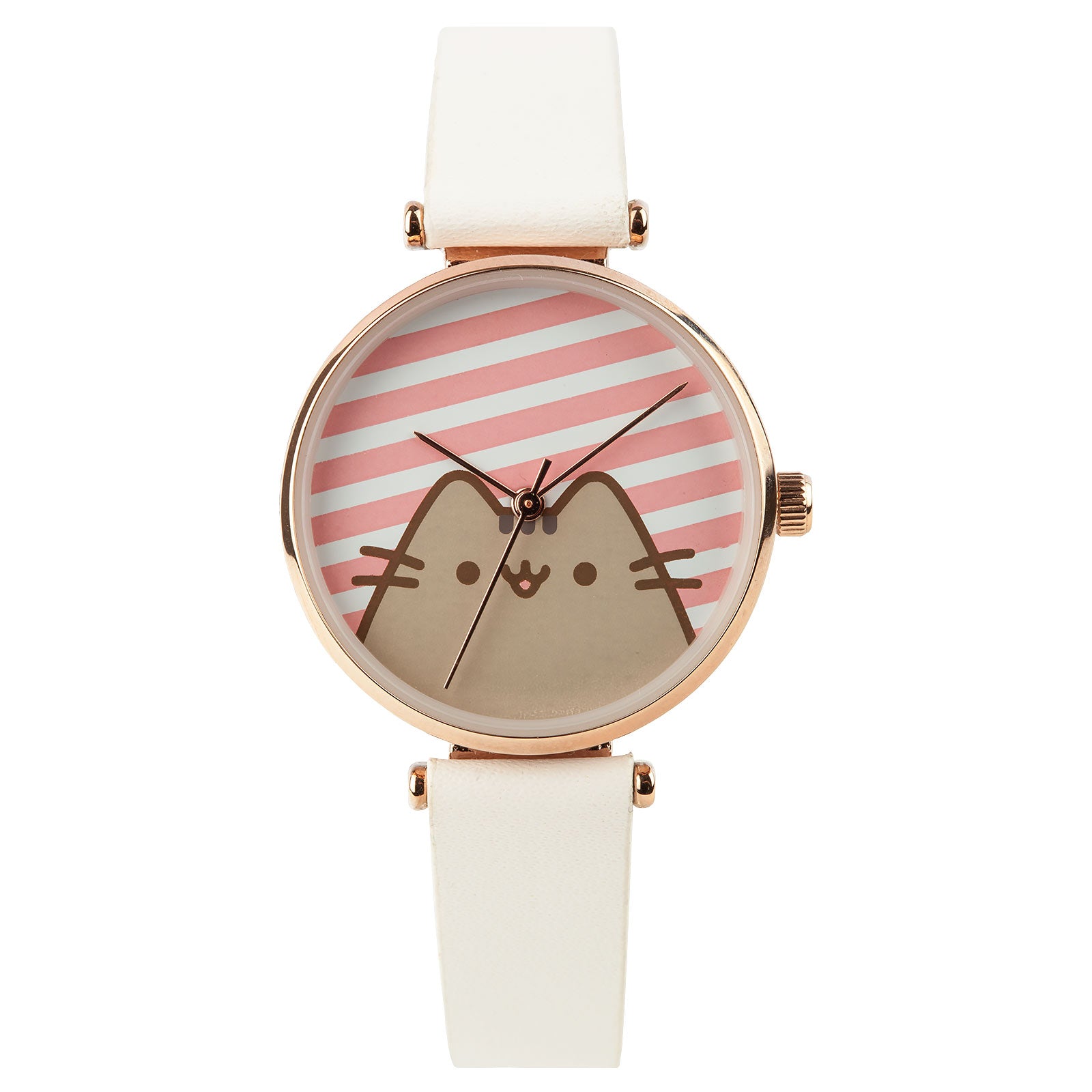 Productafbeelding Pusheen - Stripes horloge wit