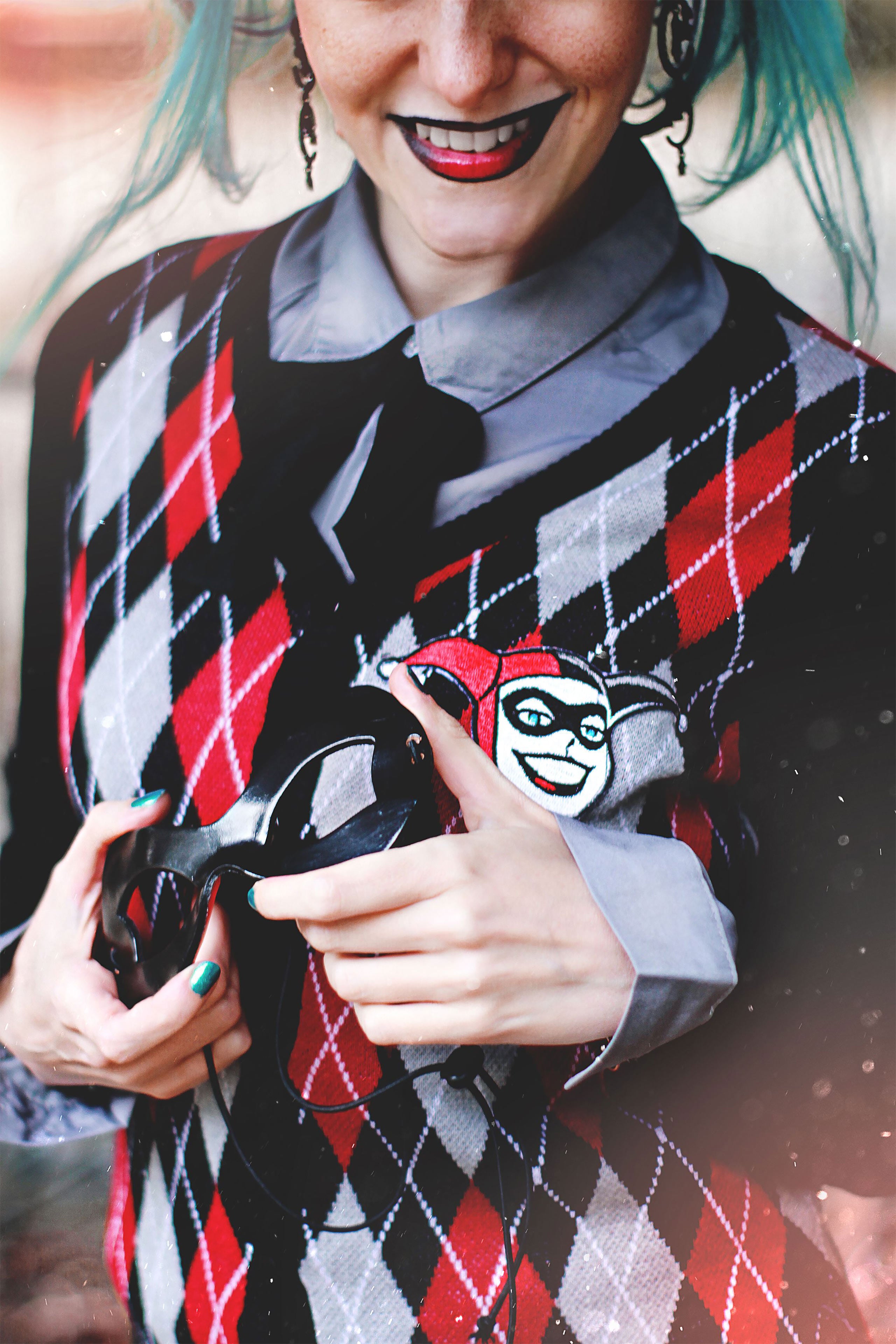 Productafbeelding Harley Quinn - Harlekijn Cardigan