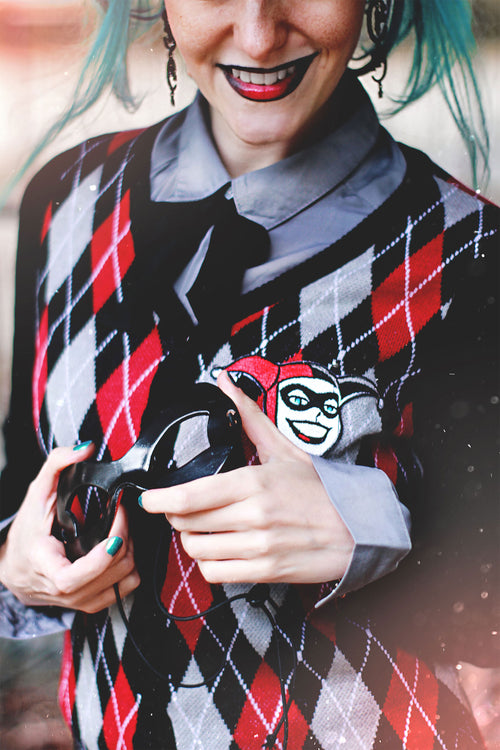 Productafbeelding Harley Quinn - Harlekijn Cardigan
