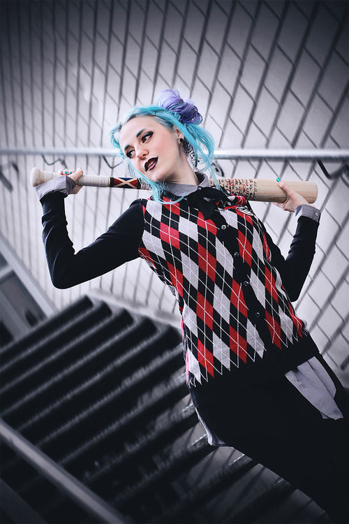 Productafbeelding Harley Quinn - Harlekijn Cardigan