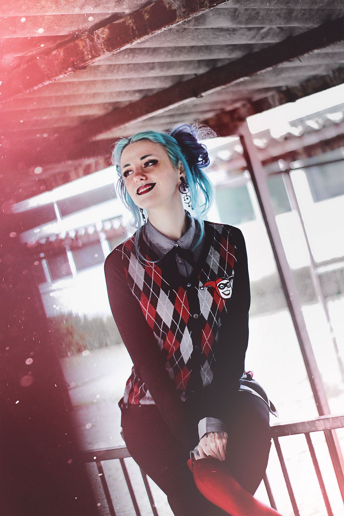Productafbeelding Harley Quinn - Harlekijn Cardigan