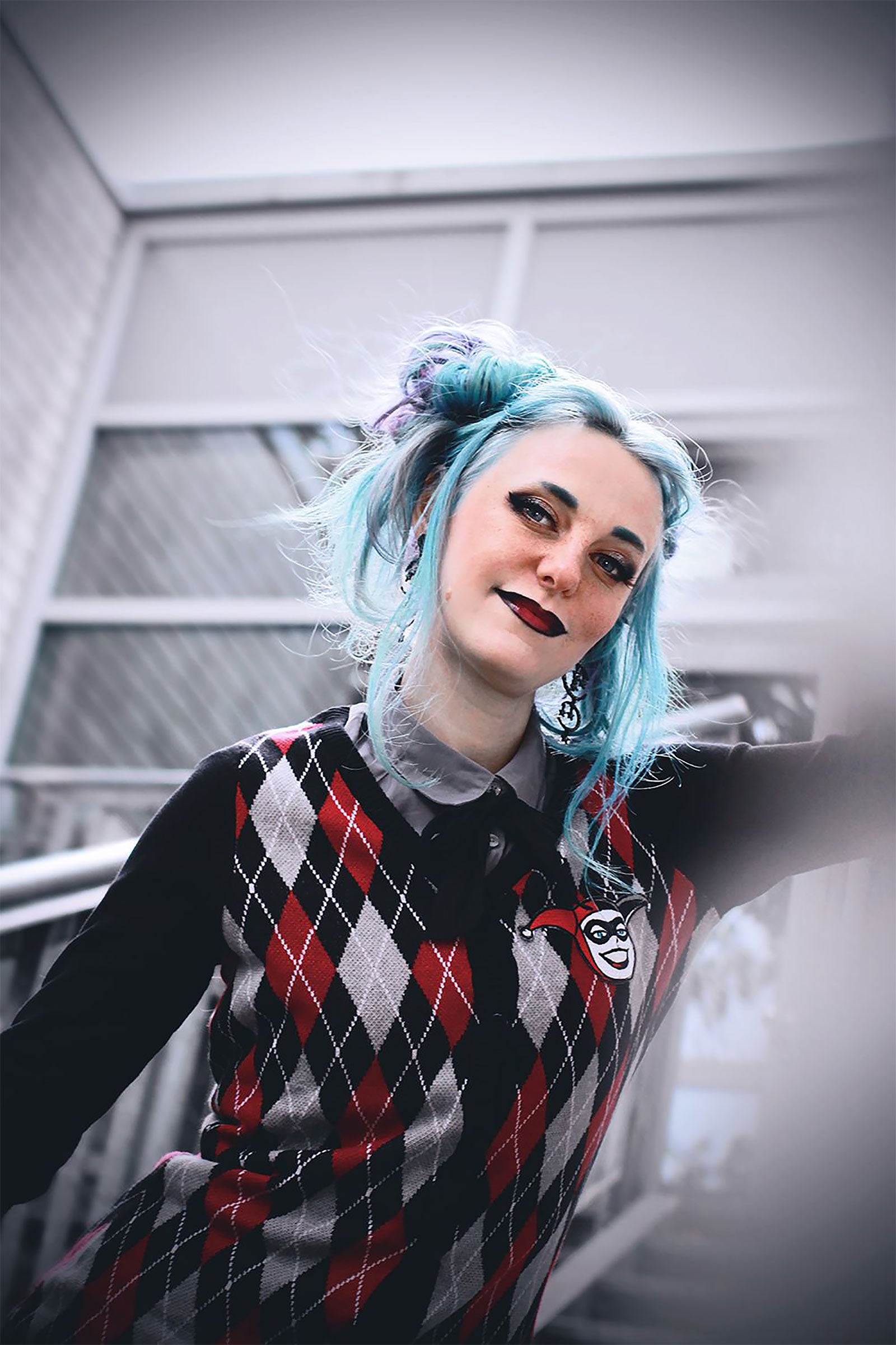 Productafbeelding Harley Quinn - Harlekijn Cardigan