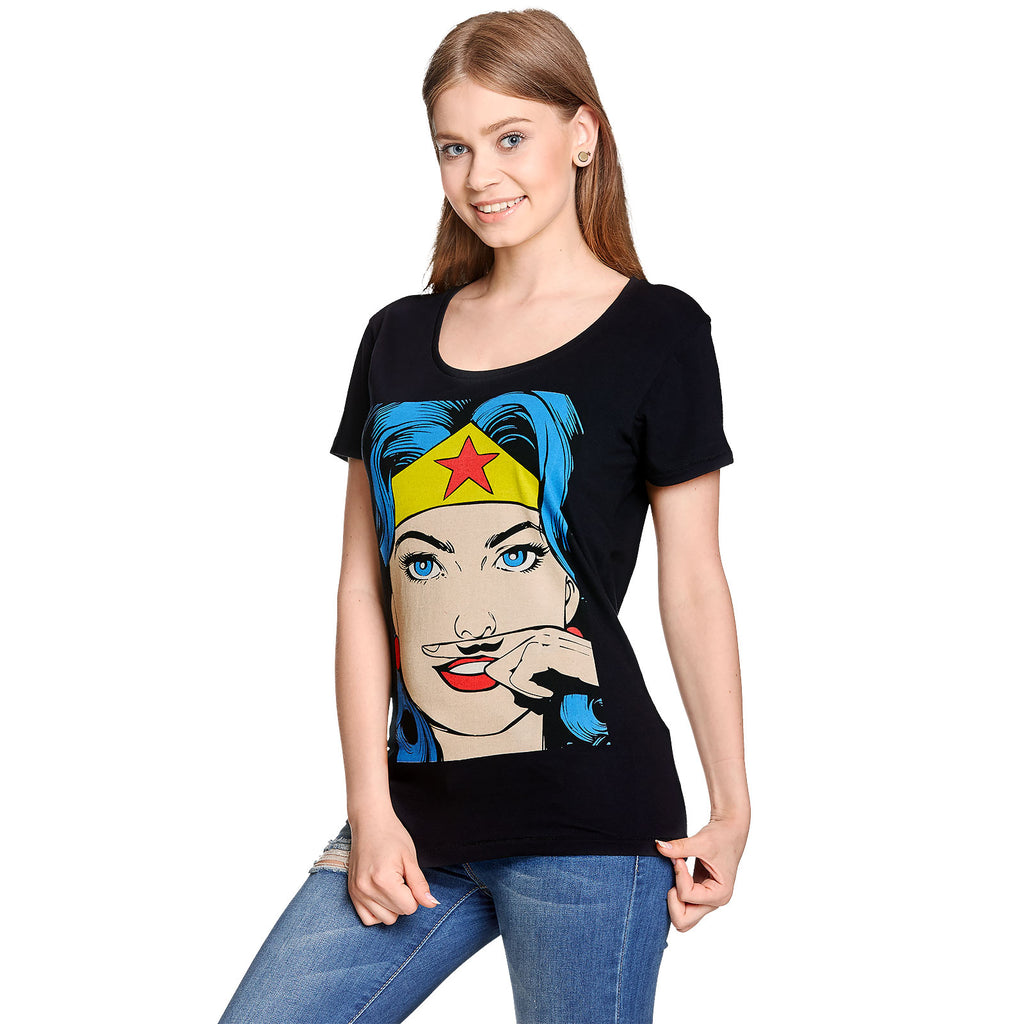 Productafbeelding Wonder Woman - Snor Dames T-shirt