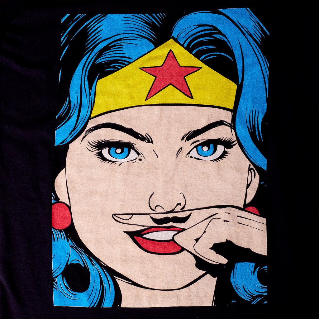 Productafbeelding Wonder Woman - Snor Dames T-shirt