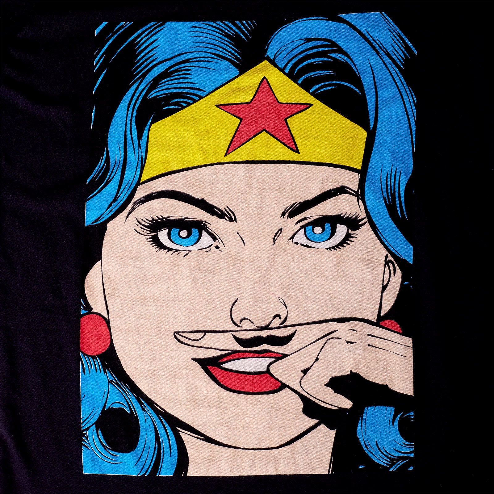 Productafbeelding Wonder Woman - Snor Dames T-shirt
