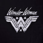 Productafbeelding Wonder Woman - Logo Dames T-shirt zwart