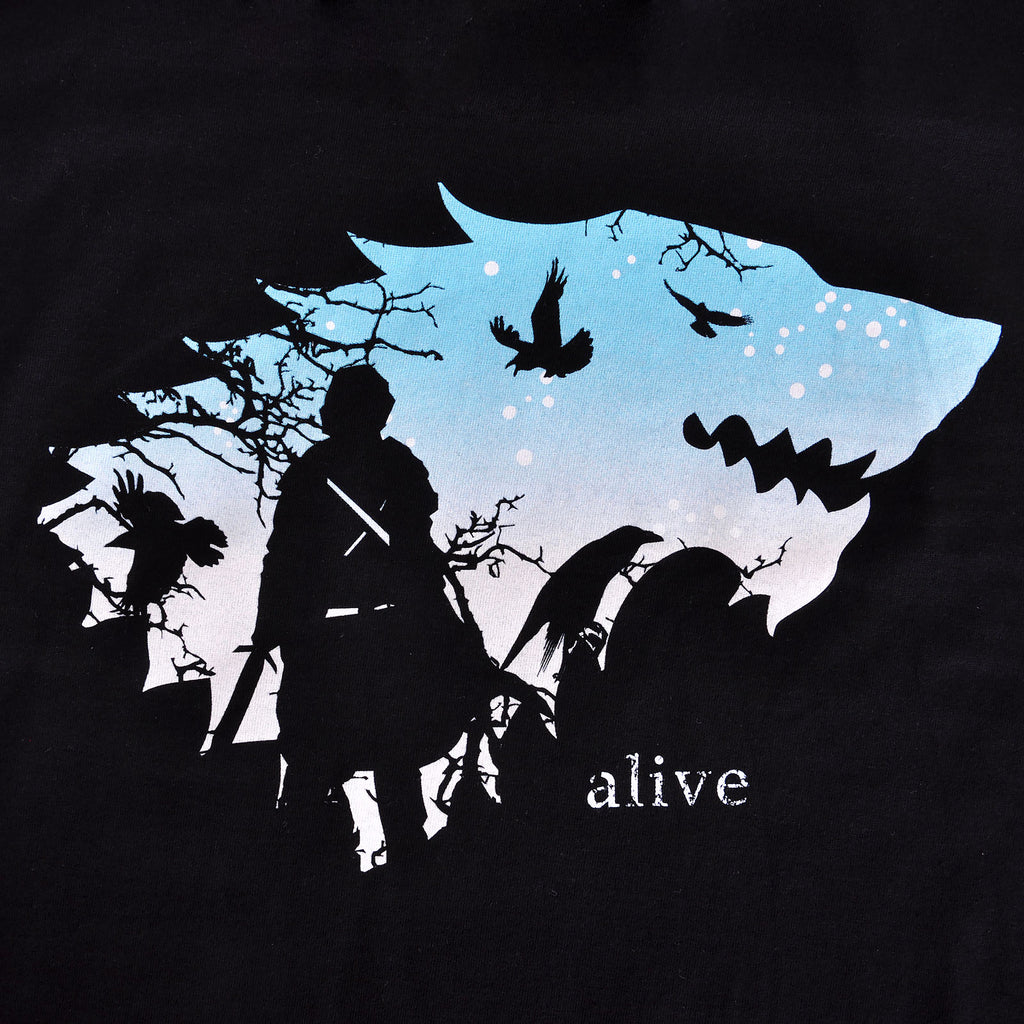 Productafbeelding Jon Is Alive - Dames Tanktop Zwart