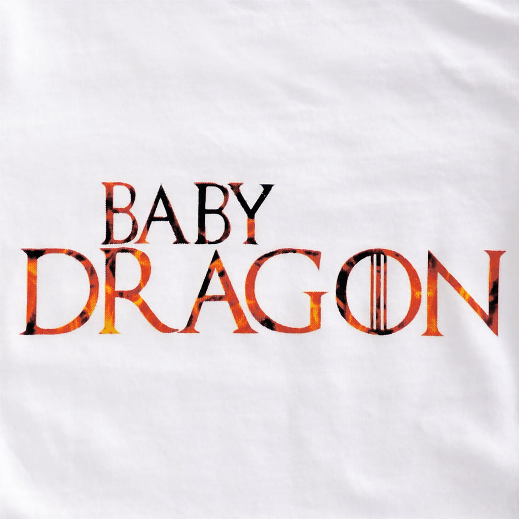 Productafbeelding Baby Dragon - Kinder T-shirt Wit