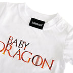 Productafbeelding Baby Dragon - Kinder T-shirt Wit
