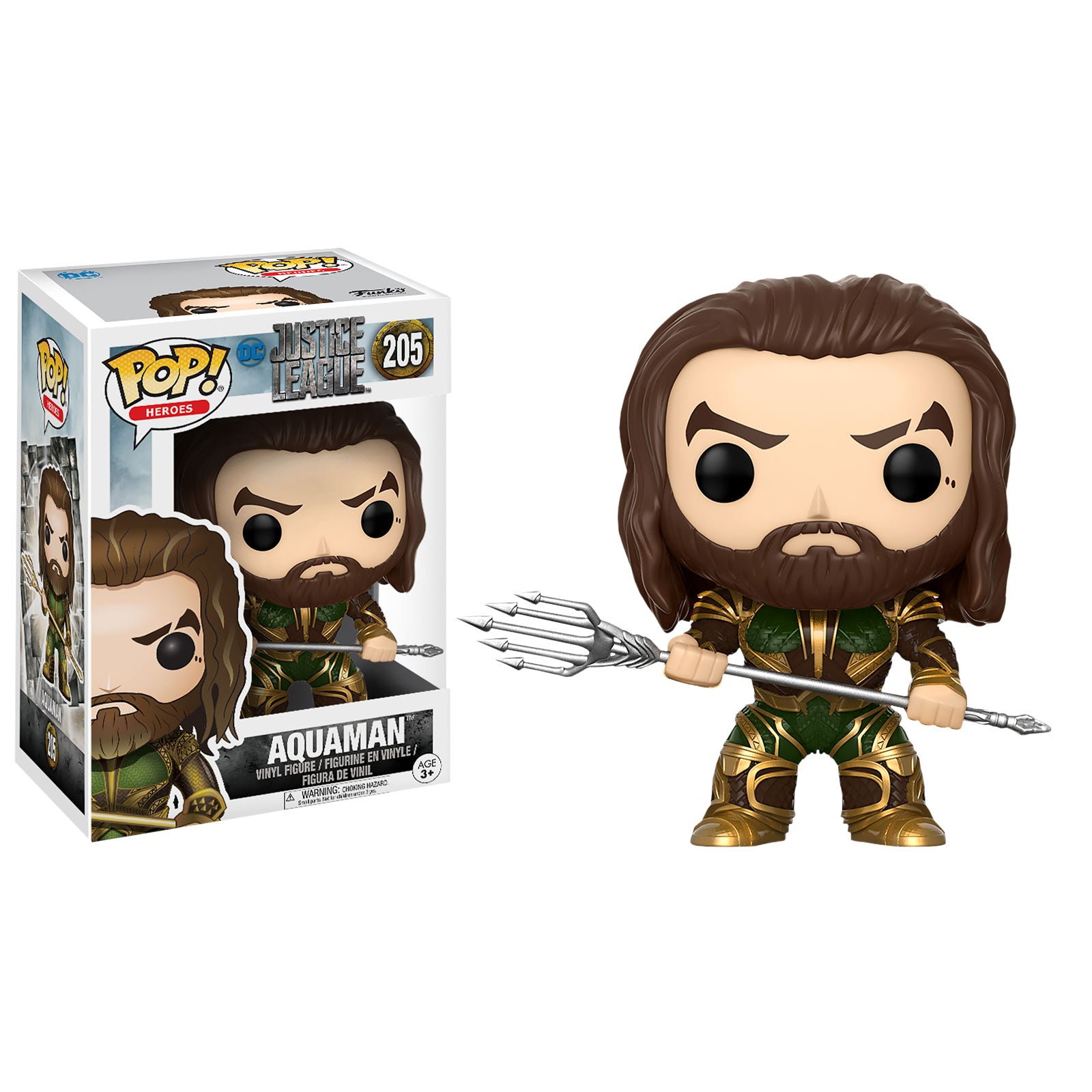 Productafbeelding Aquaman - Justice League Funko Pop Figuur