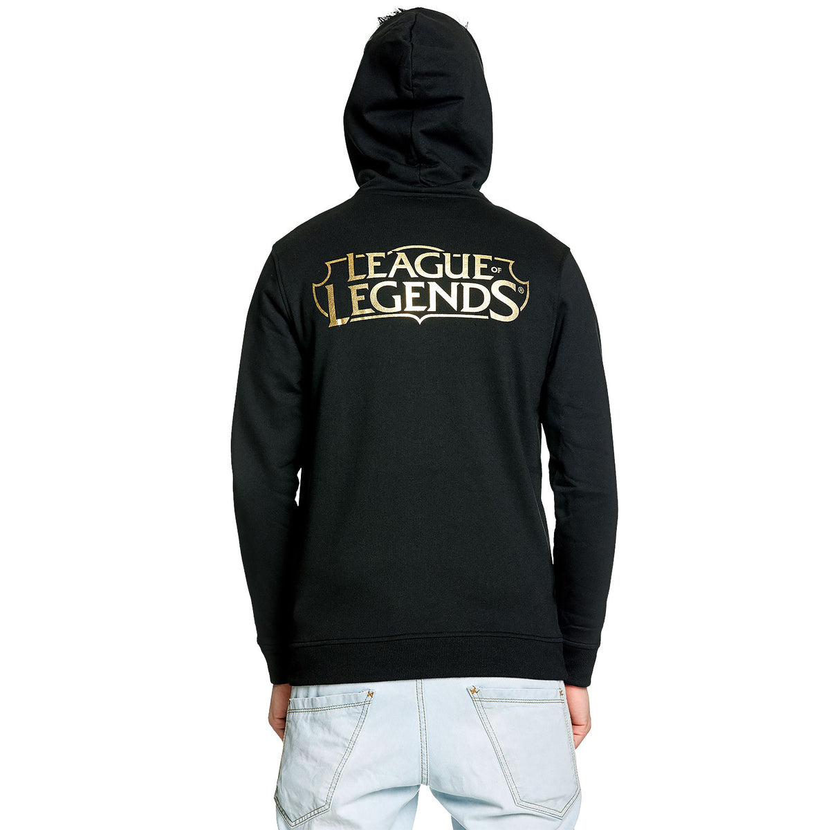 Productafbeelding League of Legends - Logo Hoodie Zwart
