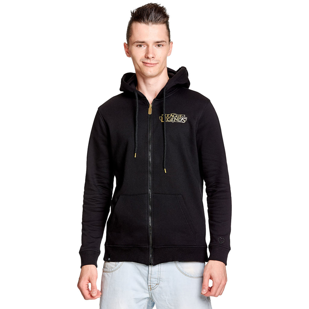 Productafbeelding League of Legends - Logo Hoodie Zwart