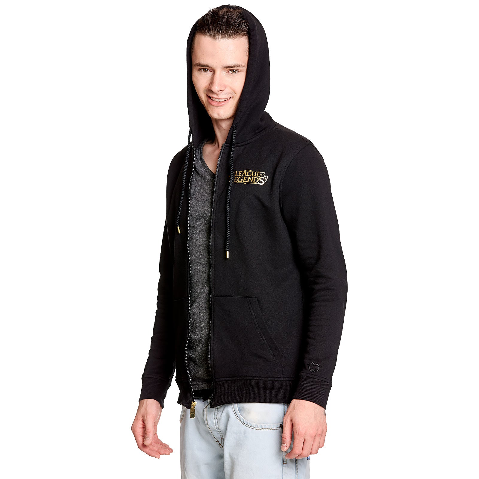 Productafbeelding League of Legends - Logo Hoodie Zwart