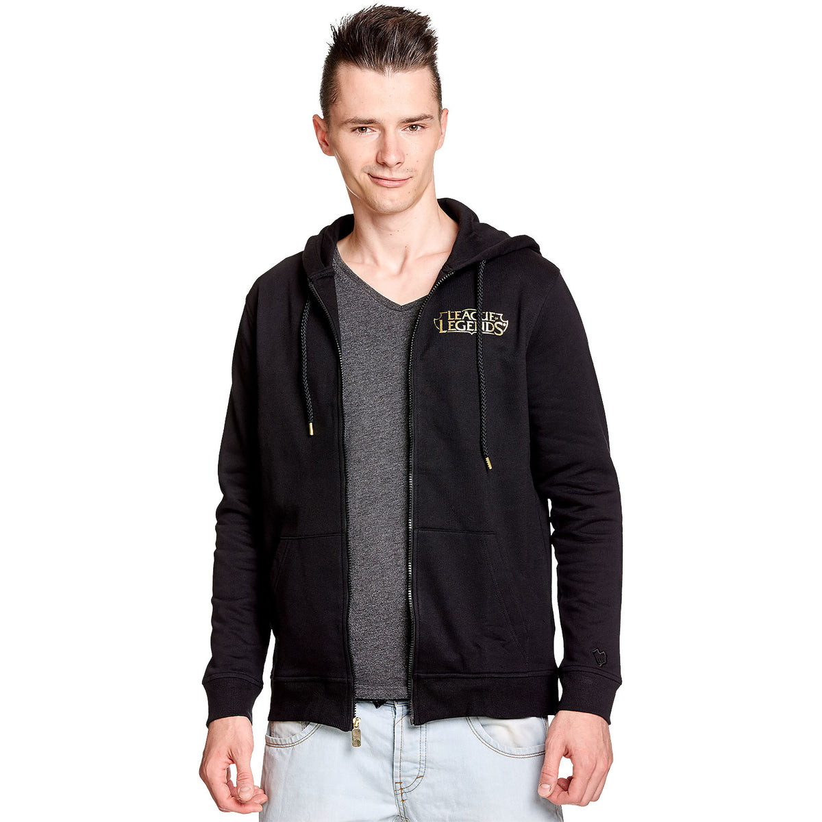 Productafbeelding League of Legends - Logo Hoodie Zwart