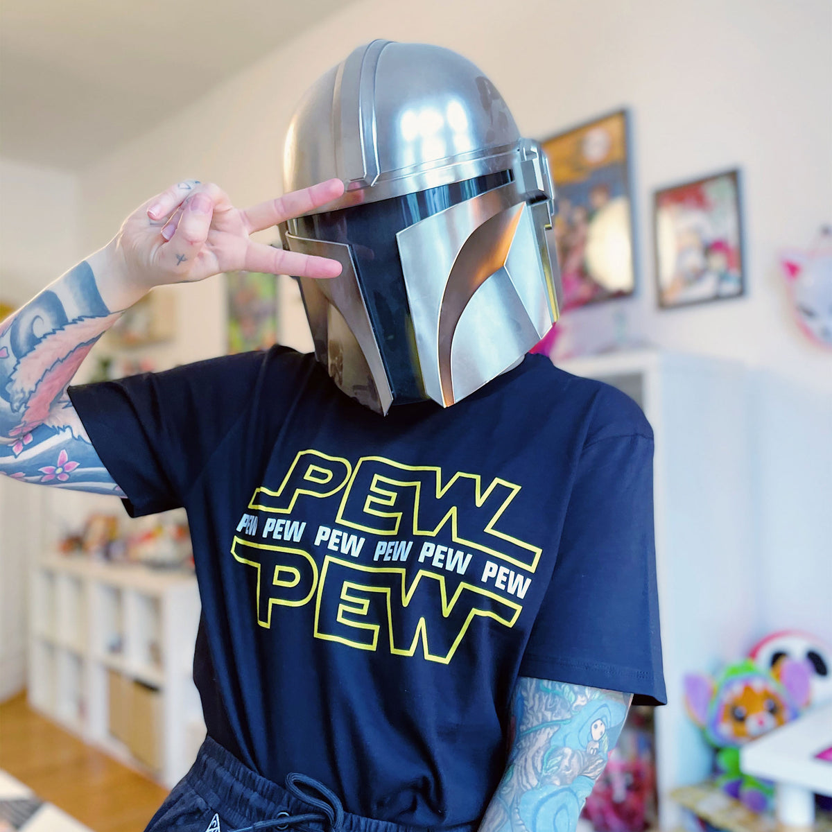 Productafbeelding Pew Pew - T-Shirt zwart
